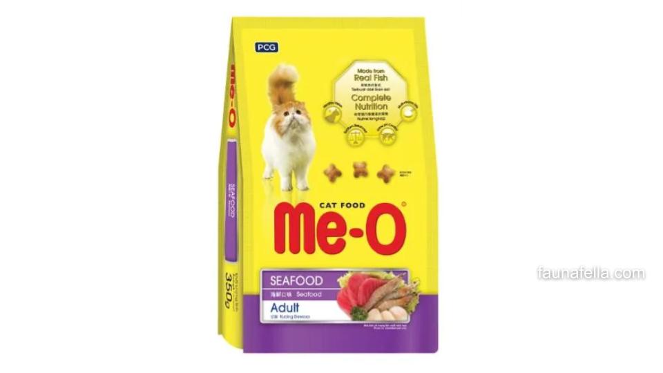 Makanan kucing Meo juga hadir dengan berbagai tekstur yang lebih lembut dan basah. Sehingga, kucing Anda bisa memiliki nafsu makan lebih tinggi.