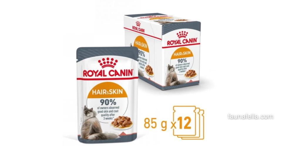 Royal Canin Hair and Skin menawarkan sejumlah manfaat yang sangat baik untuk kucing berbulu panjang atau lebat. Misalnya seperti mencegah hairball,