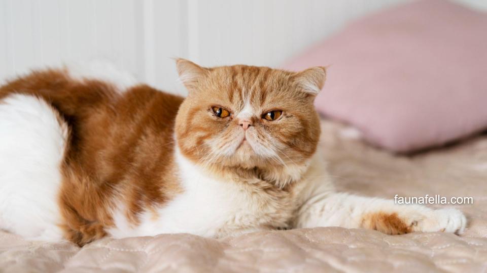 Kucing oren terlihat sangat sehat dan bersih. Ini bisa karena vitamin kucing yang dikonsumsi sesuai aturan.