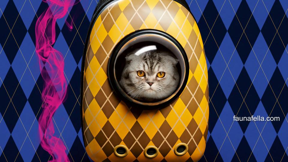 Pet cargo kucing dengan desain modern dan stylish. Pet cargo jenis ini sangat disukai para pemilik kucing.