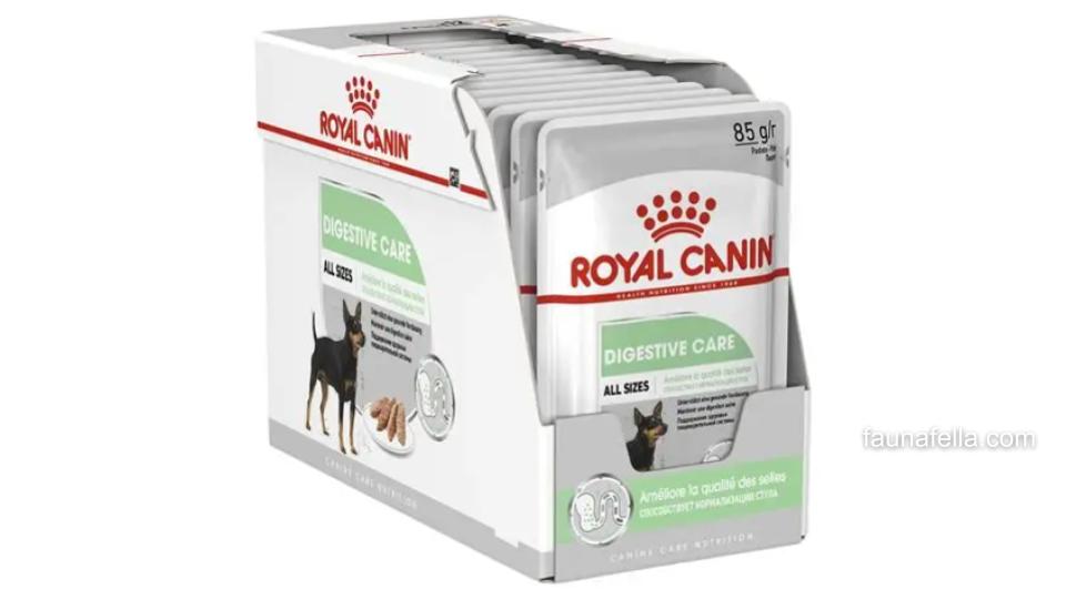 Royal Canin untuk anjing dengan kandungan khusus memperbaiki dan memperlancar pencernaan.