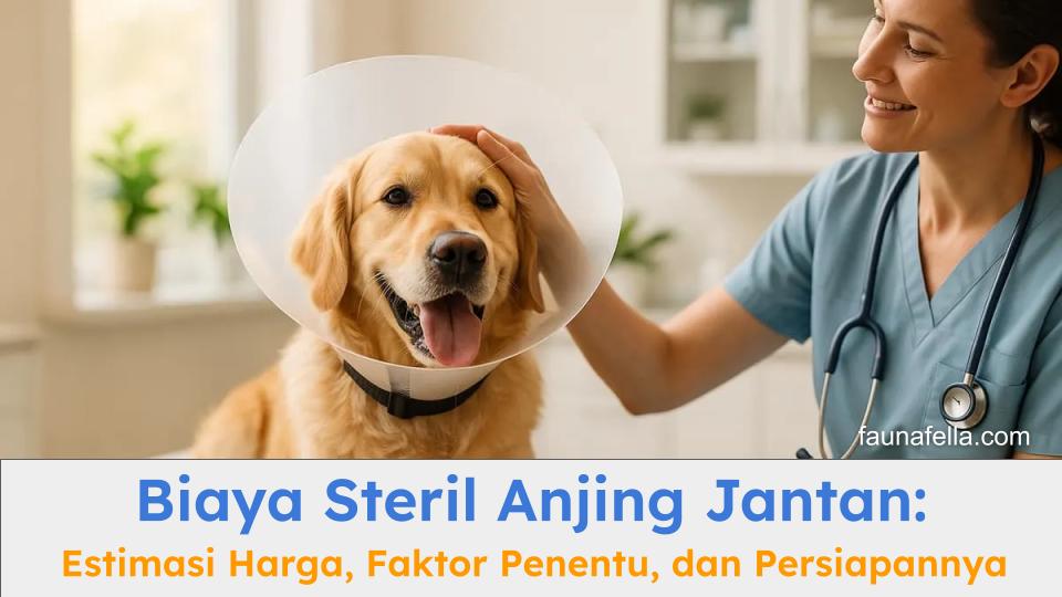 Biaya steril anjing jantan bisa terjangkau karena berbagai faktor, cari tahu apa saja.